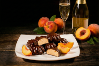 Зефир «Персиковый Шприц» в шоколаде